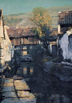 Love in Sunshine 2003 中国の風景 Oil Paintings